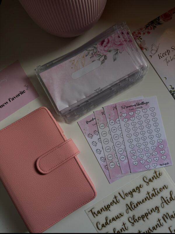 Classeur Fleury-Rose candy - Image 3