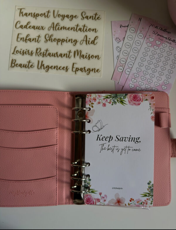 Classeur Fleury-Rose candy - Image 2